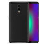 Чехол Yotrix GlitterSoft для OnePlus 6 (черный, гелевый)