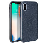 Чехол Yotrix BrightCase для Apple iPhone XS (черный, гелевый)