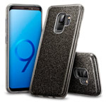 Чехол Yotrix BrightCase для Samsung Galaxy S9 (черный, гелевый)