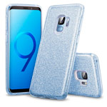 Чехол Yotrix BrightCase для Samsung Galaxy S9 (голубой, гелевый)