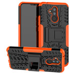 Чехол Yotrix Shockproof case для Huawei Mate 20 lite (оранжевый, пластиковый)