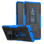 Чехол Yotrix Shockproof case для Sony Xperia XZ3 (синий, пластиковый)