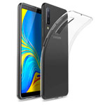 Чехол Yotrix UltrathinCase для Samsung Galaxy A7 2018 (прозрачный, гелевый)