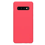 Чехол Nillkin Hard case для Samsung Galaxy S10 plus (красный, пластиковый)