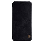 Чехол Nillkin Qin leather case для Samsung Galaxy A6s (черный, кожаный)