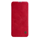 Чехол Nillkin Qin leather case для Huawei Honor V20 (красный, кожаный)