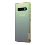 Чехол Nillkin Nature case для Samsung Galaxy S10 (золотистый, гелевый)