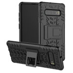 Чехол Yotrix Shockproof case для Samsung Galaxy S10 (черный, гелевый)