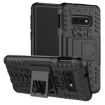Чехол Yotrix Shockproof case для Samsung Galaxy S10 lite (черный, гелевый)