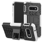 Чехол Yotrix Shockproof case для Samsung Galaxy S10 lite (белый, гелевый)
