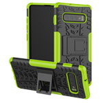 Чехол Yotrix Shockproof case для Samsung Galaxy S10 plus (зеленый, гелевый)