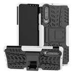 Чехол Yotrix Shockproof case для Huawei P30 (белый, гелевый)