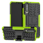 Чехол Yotrix Shockproof case для Huawei P30 (зеленый, гелевый)