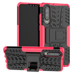 Чехол Yotrix Shockproof case для Huawei P30 (розовый, гелевый)