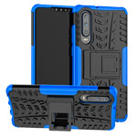 Чехол Yotrix Shockproof case для Huawei P30 (синий, гелевый)