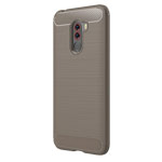 Чехол Yotrix Rugged Armor для Xiaomi Pocophone F1 (серый, гелевый)