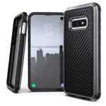 Чехол X-doria Defense Lux для Samsung Galaxy S10 lite (Black Carbon, маталлический)