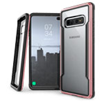 Чехол X-doria Defense Shield для Samsung Galaxy S10 plus (розово-золотистый, маталлический)