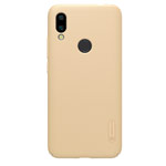 Чехол Nillkin Hard case для Xiaomi Redmi 7 (золотистый, пластиковый)