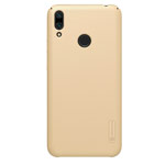 Чехол Nillkin Hard case для Huawei Y7 2019 (золотистый, пластиковый)