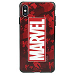 Чехол Marvel Avengers Hard case для Apple iPhone XS (Marvel Red, пластиковый)