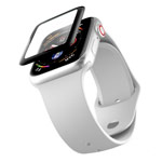 Защитное стекло Yotrix 3D Pro Glass Protector для Apple Watch 44 мм (черное)