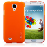 Чехол Momax Ultra Tough Clear Touch Case для Samsung Galaxy S4 i9500 (оранжевый, пластиковый)