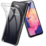 Чехол Yotrix UltrathinCase для Samsung Galaxy A10 (прозрачный, гелевый)