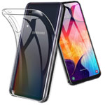 Чехол Yotrix UltrathinCase для Samsung Galaxy A50 (прозрачный, гелевый)