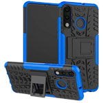 Чехол Yotrix Shockproof case для Huawei P30 lite (синий, пластиковый)