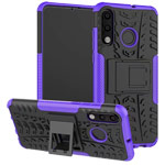 Чехол Yotrix Shockproof case для Huawei P30 lite (фиолетовый, пластиковый)