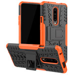 Чехол Yotrix Shockproof case для OnePlus 7 pro (оранжевый, пластиковый)