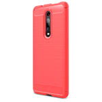 Чехол Yotrix Rugged Armor для Xiaomi Mi 9T (красный, гелевый)