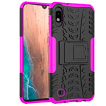 Чехол Yotrix Shockproof case для Samsung Galaxy A10 (розовый, пластиковый)