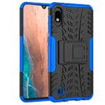 Чехол Yotrix Shockproof case для Samsung Galaxy A10 (синий, пластиковый)