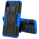 Чехол Yotrix Shockproof case для Samsung Galaxy A30 (синий, пластиковый)
