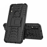 Чехол Yotrix Shockproof case для Huawei Y6 2019 (черный, гелевый)