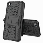 Чехол Yotrix Shockproof case для Xiaomi Redmi Go (черный, пластиковый)