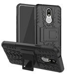 Чехол Yotrix Shockproof case для LG K40 (черный, пластиковый)