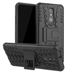 Чехол Yotrix Shockproof case для LG Stylo 5 (черный, пластиковый)