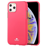 Чехол Mercury Goospery Jelly Case для Apple iPhone 11 pro (малиновый, гелевый)