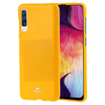 Чехол Mercury Goospery Jelly Case для Samsung Galaxy A50 (желтый, гелевый)