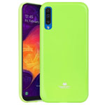 Чехол Mercury Goospery Jelly Case для Samsung Galaxy A50 (зеленый, гелевый)