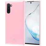 Чехол Mercury Goospery Jelly Case для Samsung Galaxy Note 10 (розовый, гелевый)