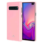 Чехол Mercury Goospery Jelly Case для Samsung Galaxy S10 plus (розовый, гелевый)