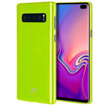 Чехол Mercury Goospery Jelly Case для Samsung Galaxy S10 plus (зеленый, гелевый)