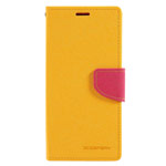 Чехол Mercury Goospery Fancy Diary Case для Samsung Galaxy A70 (желтый, винилискожа)