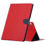 Чехол Mercury Goospery Fancy Diary Case для Apple iPad Pro 11 (красный, винилискожа)