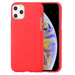 Чехол Mercury Goospery Soft Feeling для Apple iPhone 11 pro (красный, силиконовый)