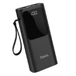 Внешняя батарея hoco Intelligent Powerbank J41 универсальная (10000 mAh, USBx2, 2A, черная)